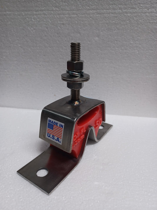 1GM - Stainless Steel Urethane 50 Motor Mount For Yanmar