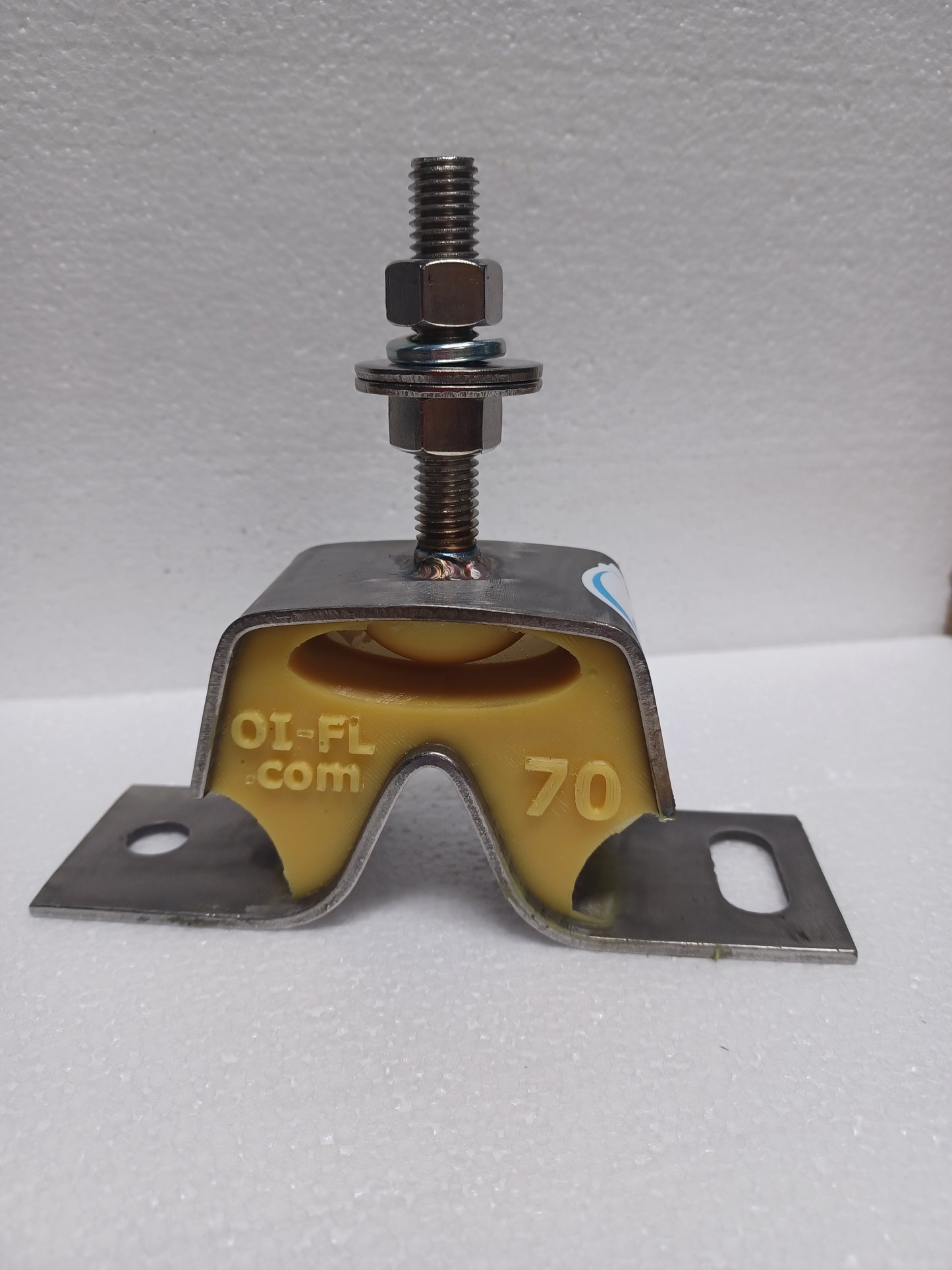 1GM - Stainless Steel Urethane 50 and 70 Motor Mount Set (4) For Yanmar