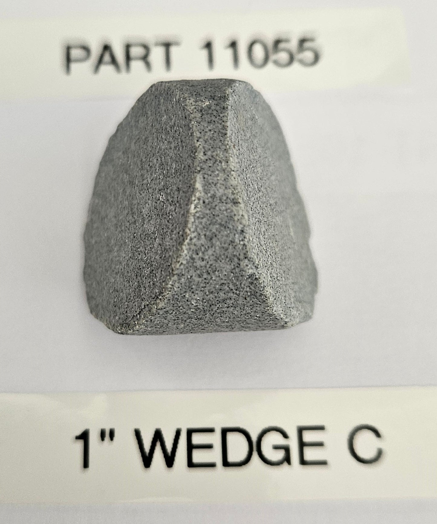 Media - Ceramic 1 X 1 Angle Cut Cylinder - Vibration, Tumbler Deburr Media