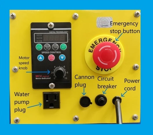 Vibration Deburr Machine Whisper Shake 2.5 Cubic Foot Vibratory Finishing Tumbler 110V Variable Speed