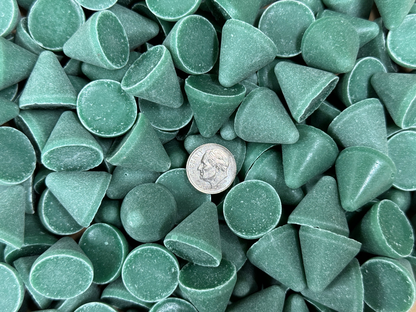 Media - Plastic 3/4 X 3/4 Cone - Vibration, Tumbler Deburr Media