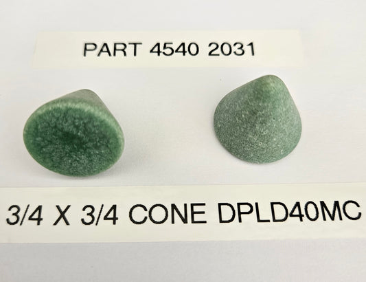 Media - Plastic 3/4 X 3/4 Cone - Vibration, Tumbler Deburr Media
