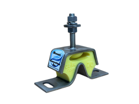 1GM - Stainless Steel Urethane 70 Motor Mount For Yanmar