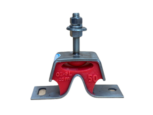 1GM - Stainless Steel Urethane 50 Motor Mount For Yanmar