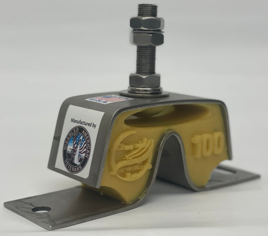 4 Stainless Marine Engine Motor Mount Replaces Yanmar 3QM and 3JH #100 and #150