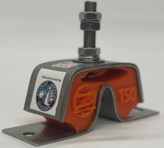 Stainless Steel Urethane 150 Motor Mount For Yanmar