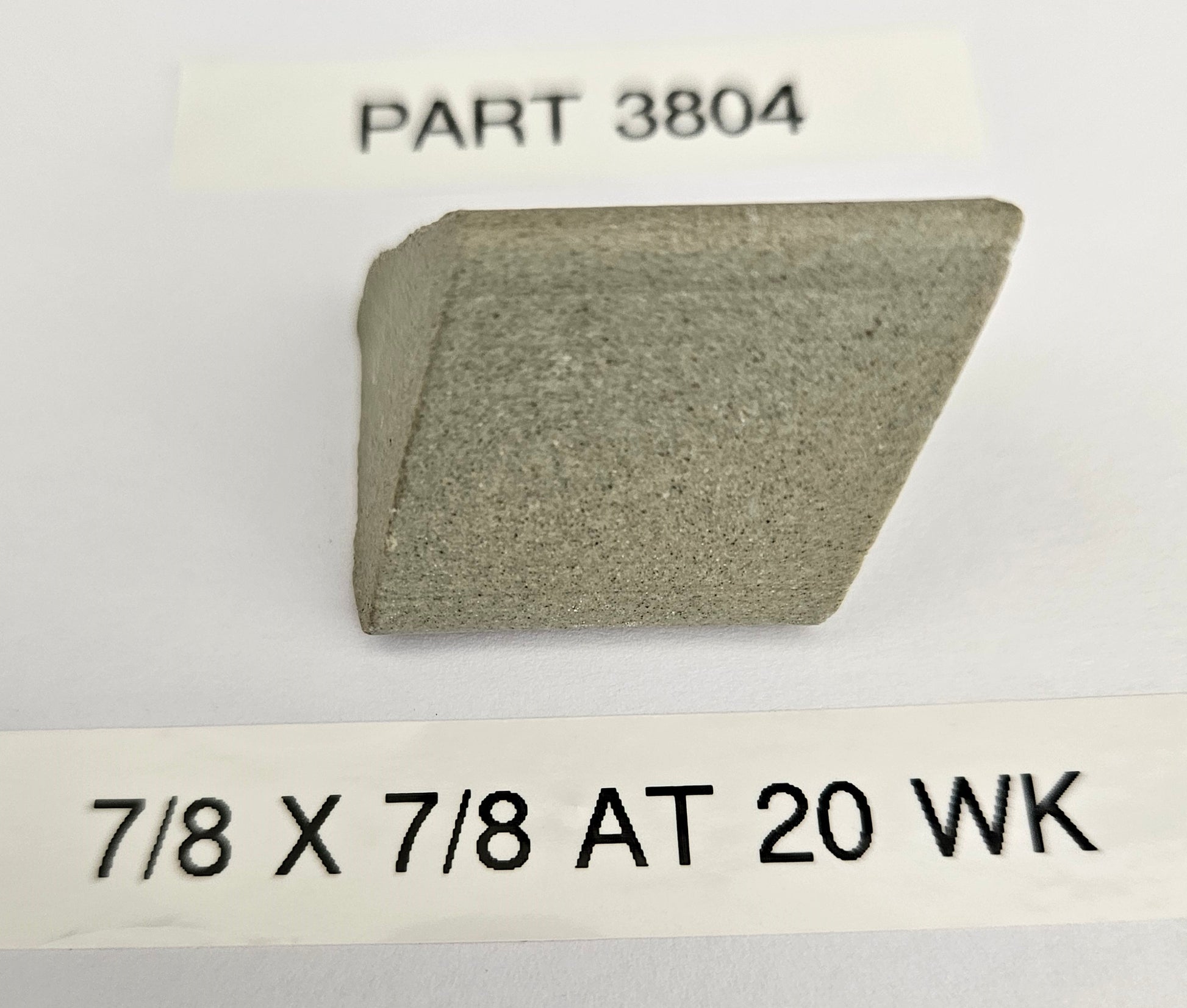 Ceramic Angle Cut Triangle A Oceanicinnovations