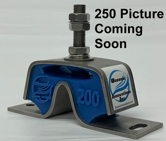 Stainless Steel Urethane 250 Motor Mount For Yanmar
