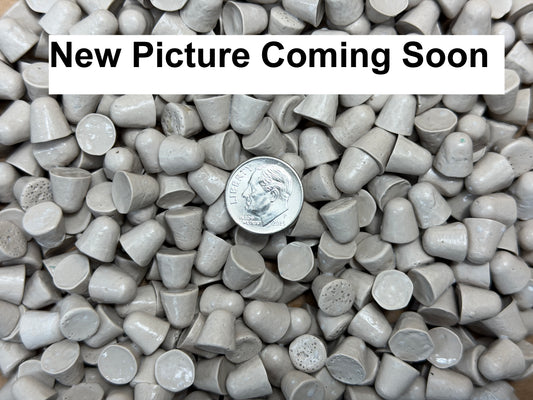 Media - Plastic  3/4 X 3/4 Z1 Cone - Vibration Tumbler Deburr Media