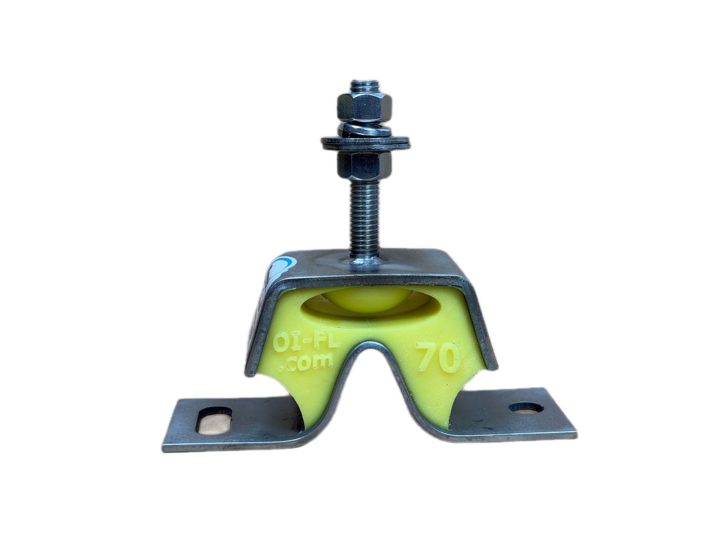 1GM - Stainless Steel Urethane 50 and 70 Motor Mount Set (4) For Yanmar