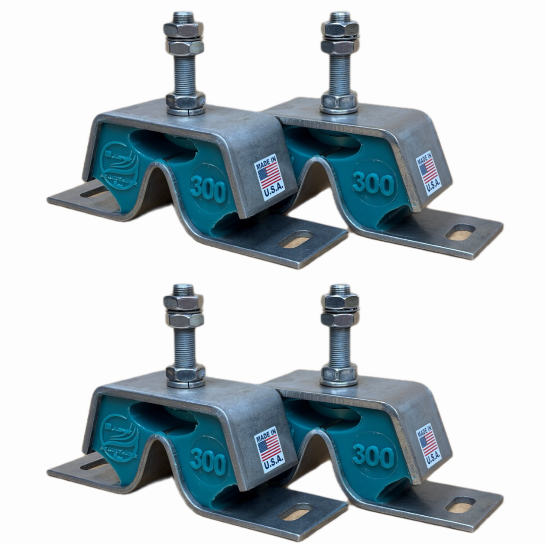 4 Stainless Marine Engine Motor Mount Replaces Yanmar 4LH #300