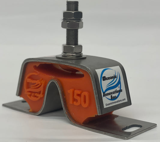 Stainless Steel Urethane 150 Motor Mount For Yanmar